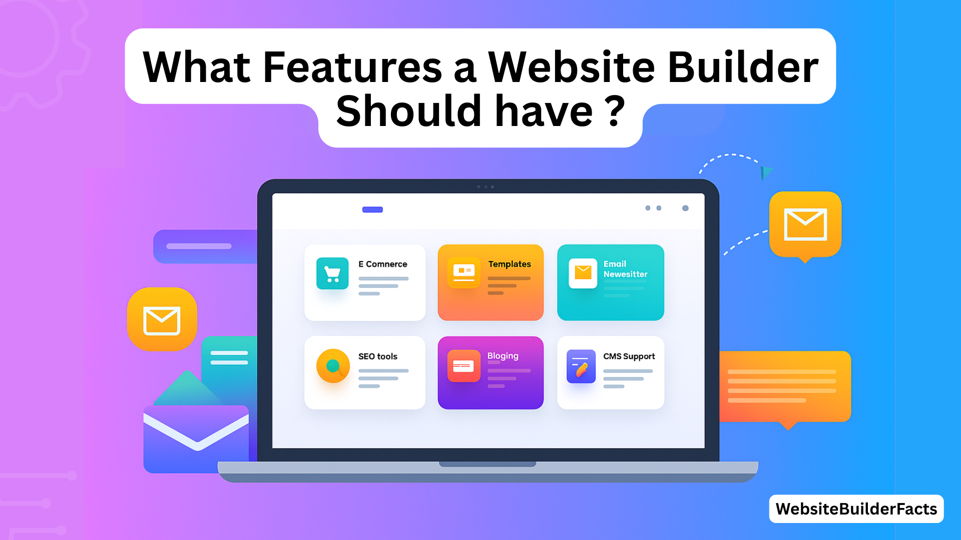 What Features a Website Builder should have ? - WebsiteBuilderFacts