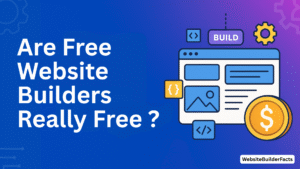 are free website builders really free